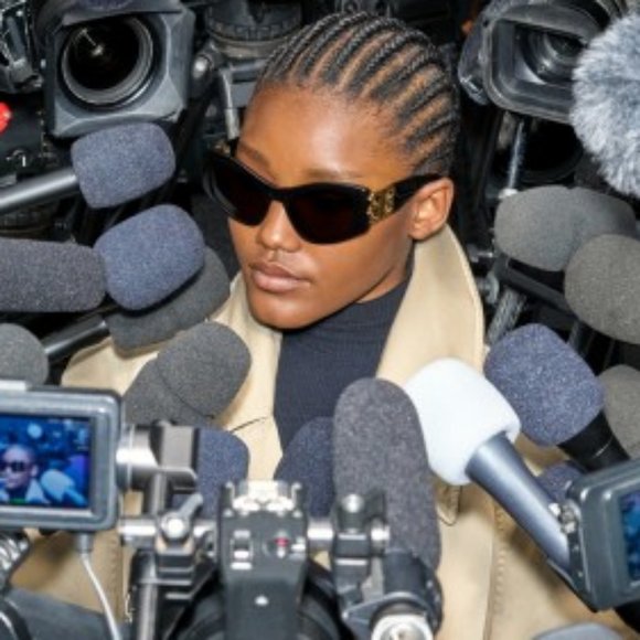 FINAL PRICE NEW BALENCIAGA BB0287S 001 BLACK GREY SUNGLASSES - Picture 4 of 11